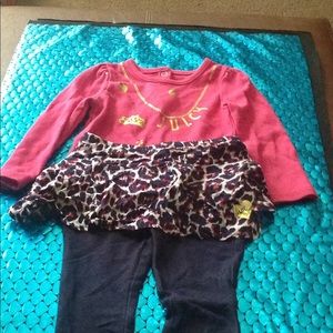 2 piece long sleeve skort/pants